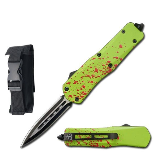 7" Zombie Tactical Dagger OTF Combat Knife