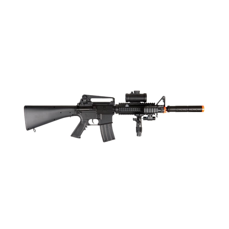 Double Eagle M16 M83B2 FPS-200 Electric Airsoft Assault RIS AEG Rifle