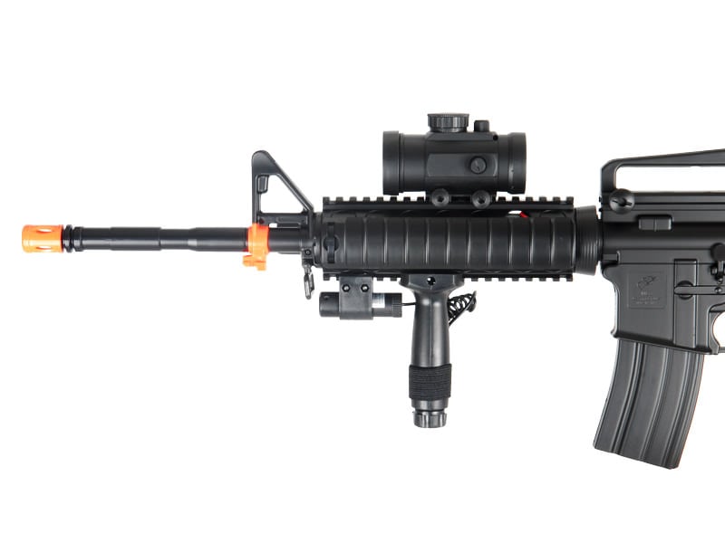 Double Eagle M16 M83B2 FPS-200 Electric Airsoft Assault RIS AEG Rifle