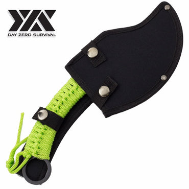 Zombie Killer Skullsplitter Throwing Axe - Day Zero Survival Green