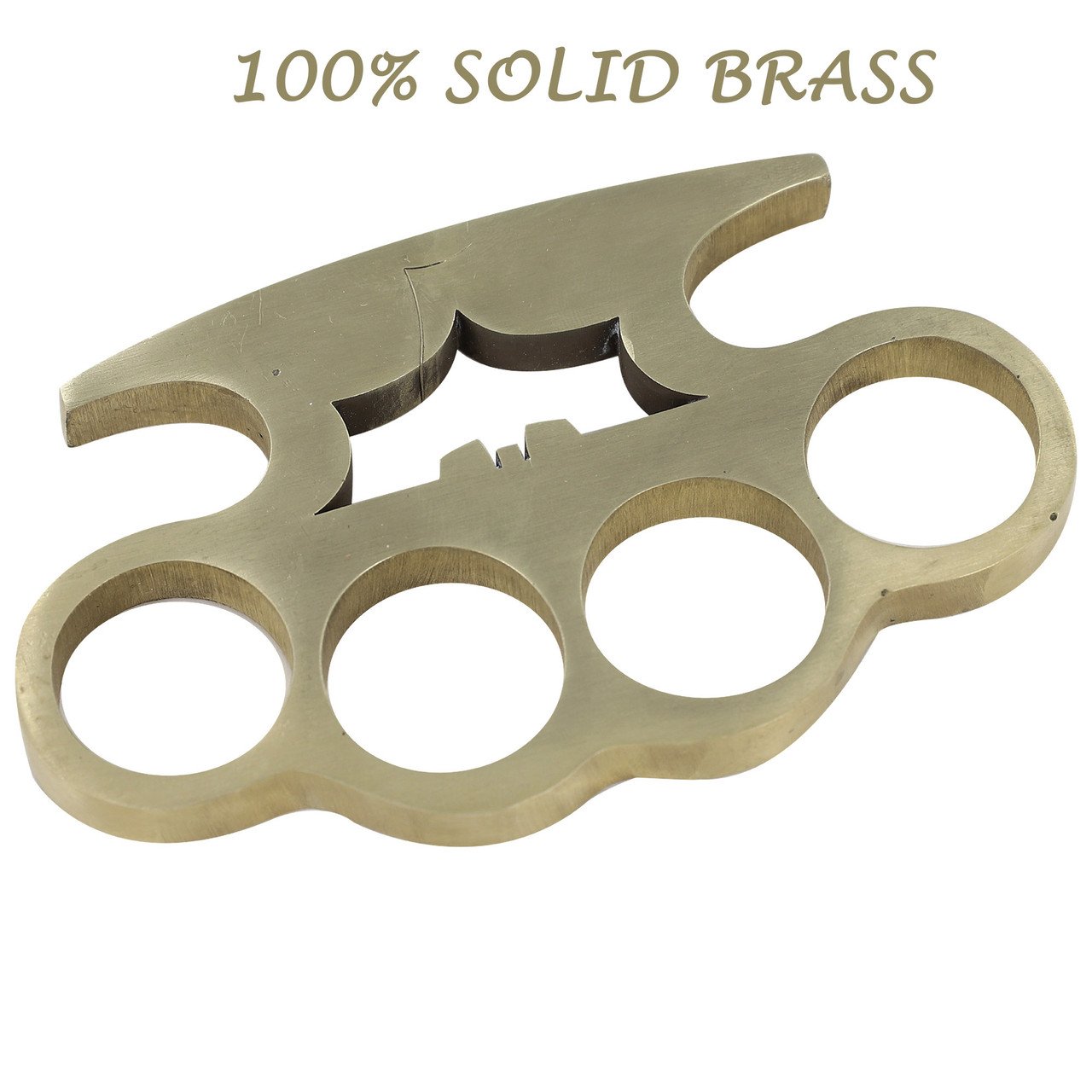 Dark Knight Pure Solid Brass Knuckle Paper Weight Accessory