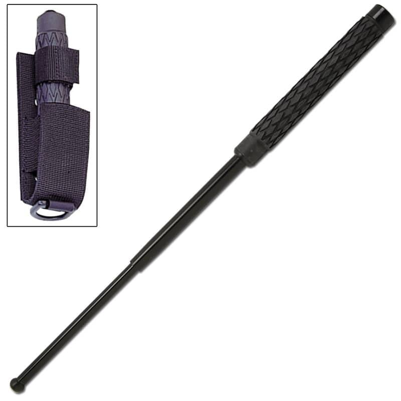 26 Inch Self Defense EXTENDABLE Walking Stick Baton Style Tactical Combat