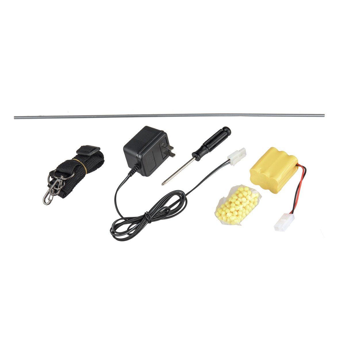 WellFire D90H Electric Airsoft Submachine Gun with Shooting Target