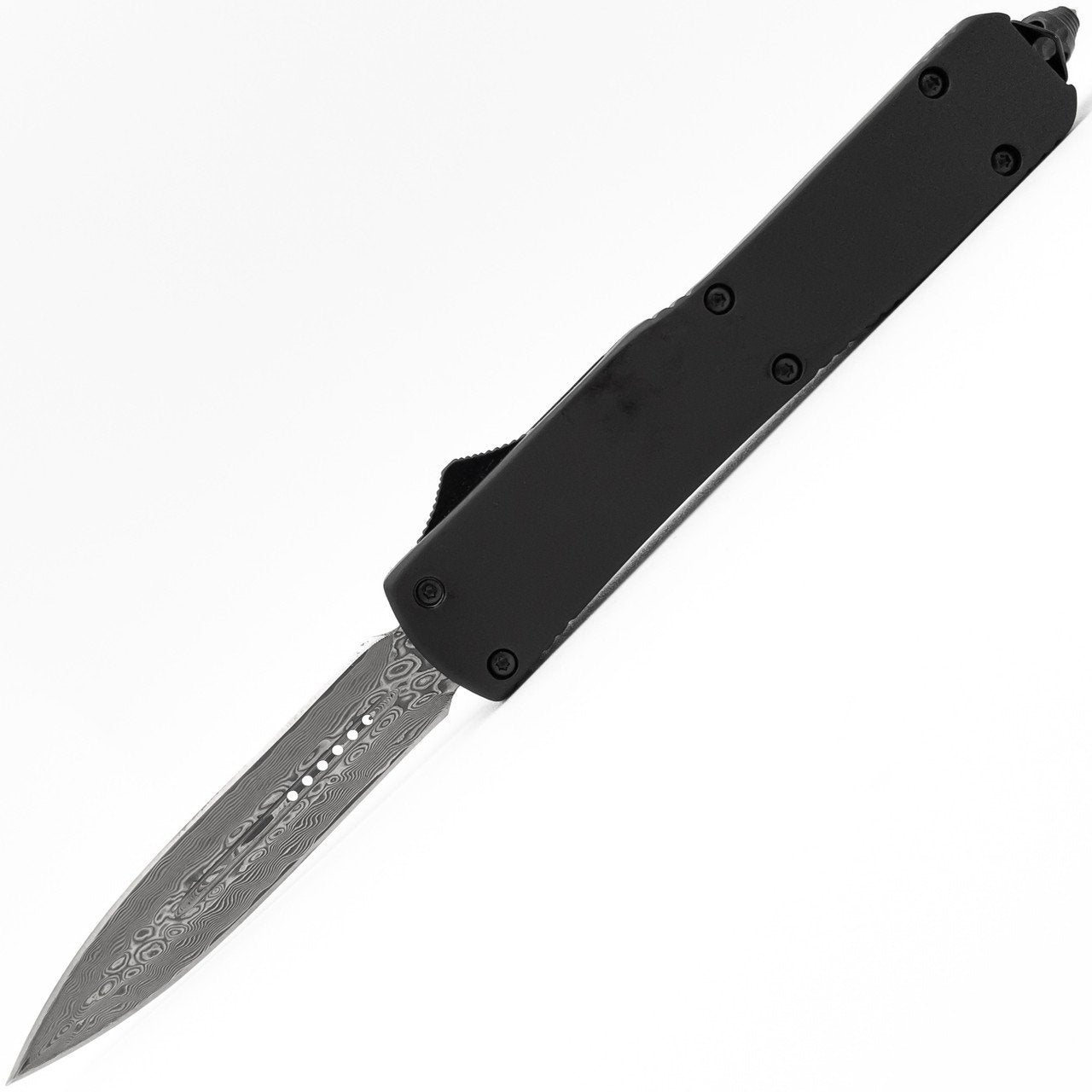 8.5" Stealth Mode Automatic Damascus Steel Out The Front Knife