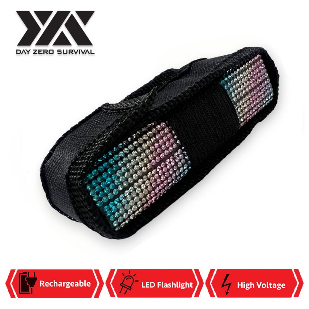 Pastel Lemonade DZS 10 Million Volt Self Defense Bling Stun Gun