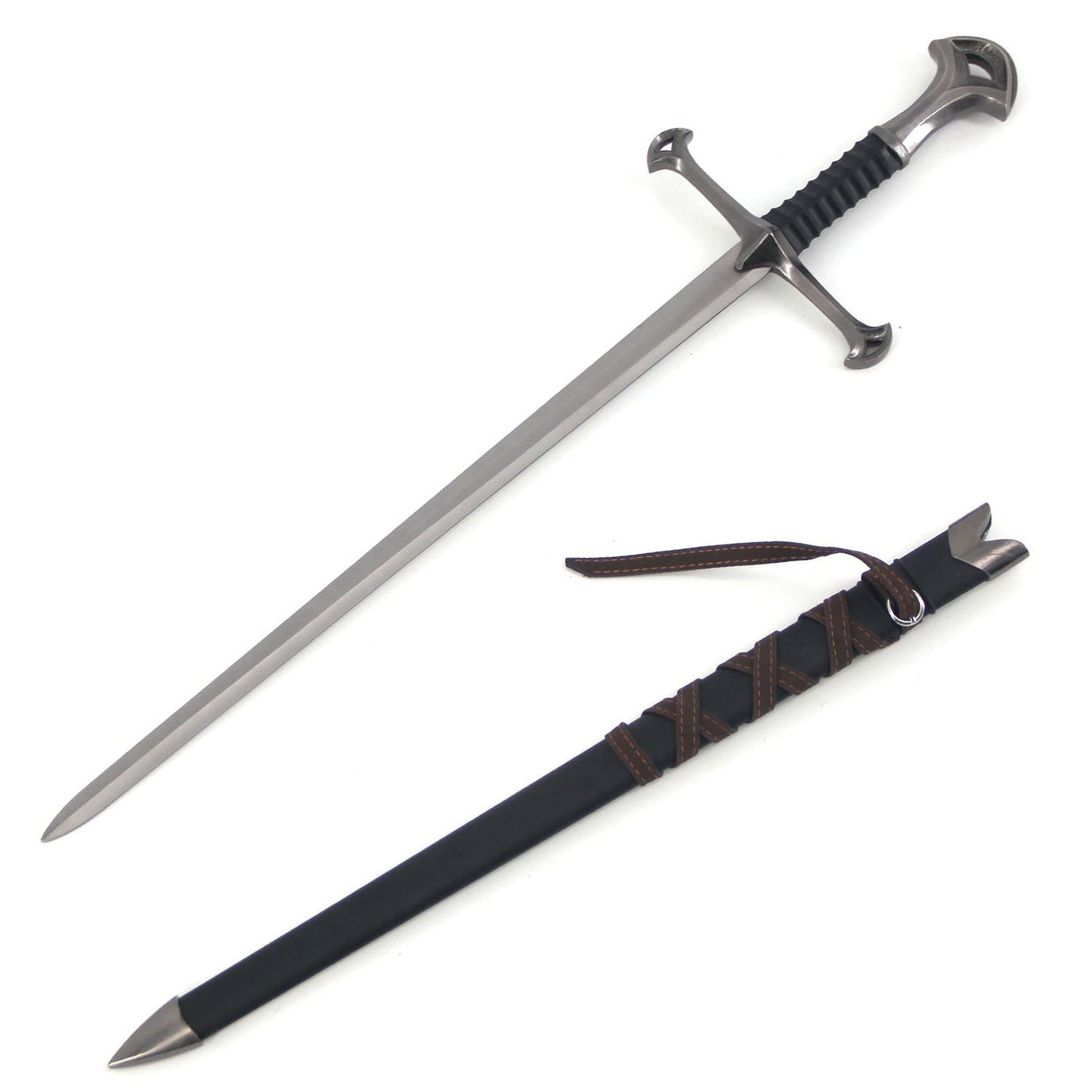24.5 Inch Kings Short Sword with Scabbard