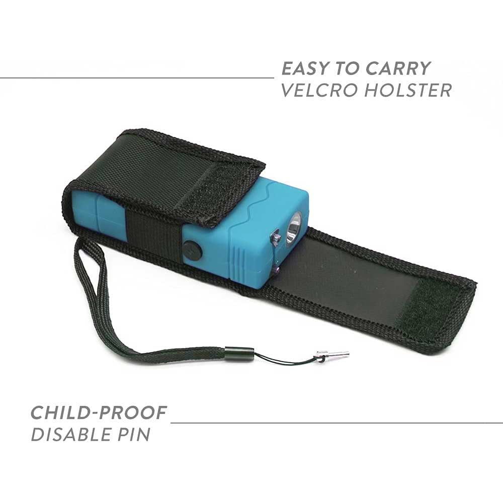 Disabler 25 Million Volt Rechargeable Stun Gun Flashlight