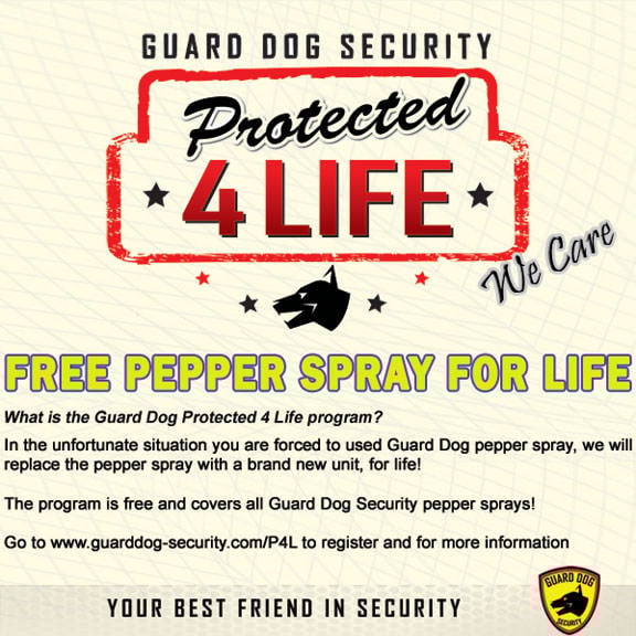 Self Defense 2 oz OC 18% Glow In The Dark Twist-Top Pepper Spray