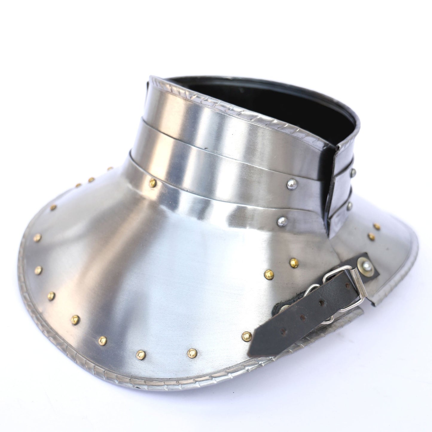 Medieval Renaissance Raised Collar Neck Gorget