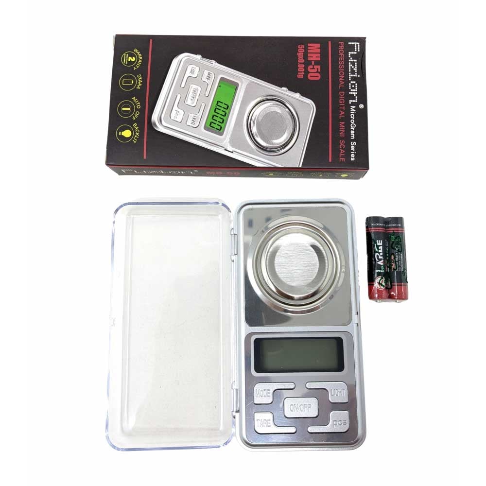 Fuzion Microgram Series Professional Digital Mini Scale 50G x 0.001G