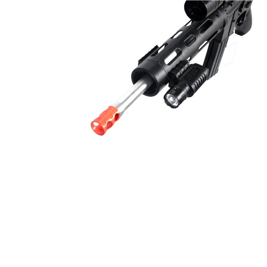 P1136 FPS-280 Rifle and FPS-120 Pistol Spring Airsoft Guns Combo Pack
