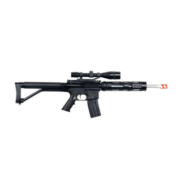 P1136 FPS-280 Rifle and FPS-120 Pistol Spring Airsoft Guns Combo Pack
