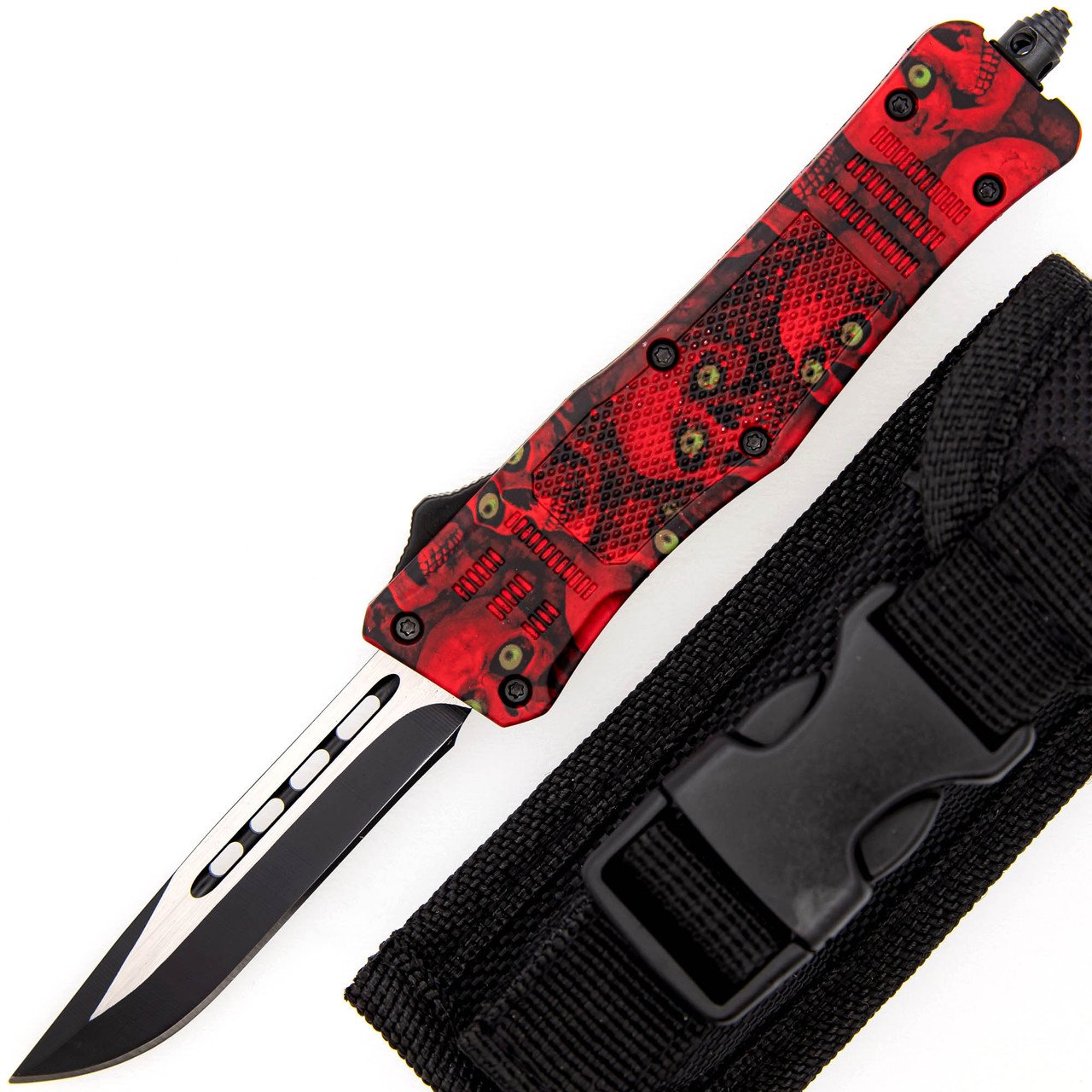 7.25" Despair Factor Automatic Dual Action Out The Front Knife