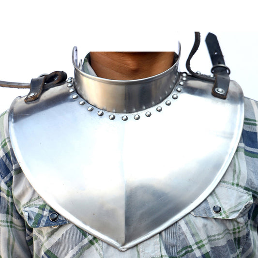 Medieval Renaissance Standing Collar Gorget