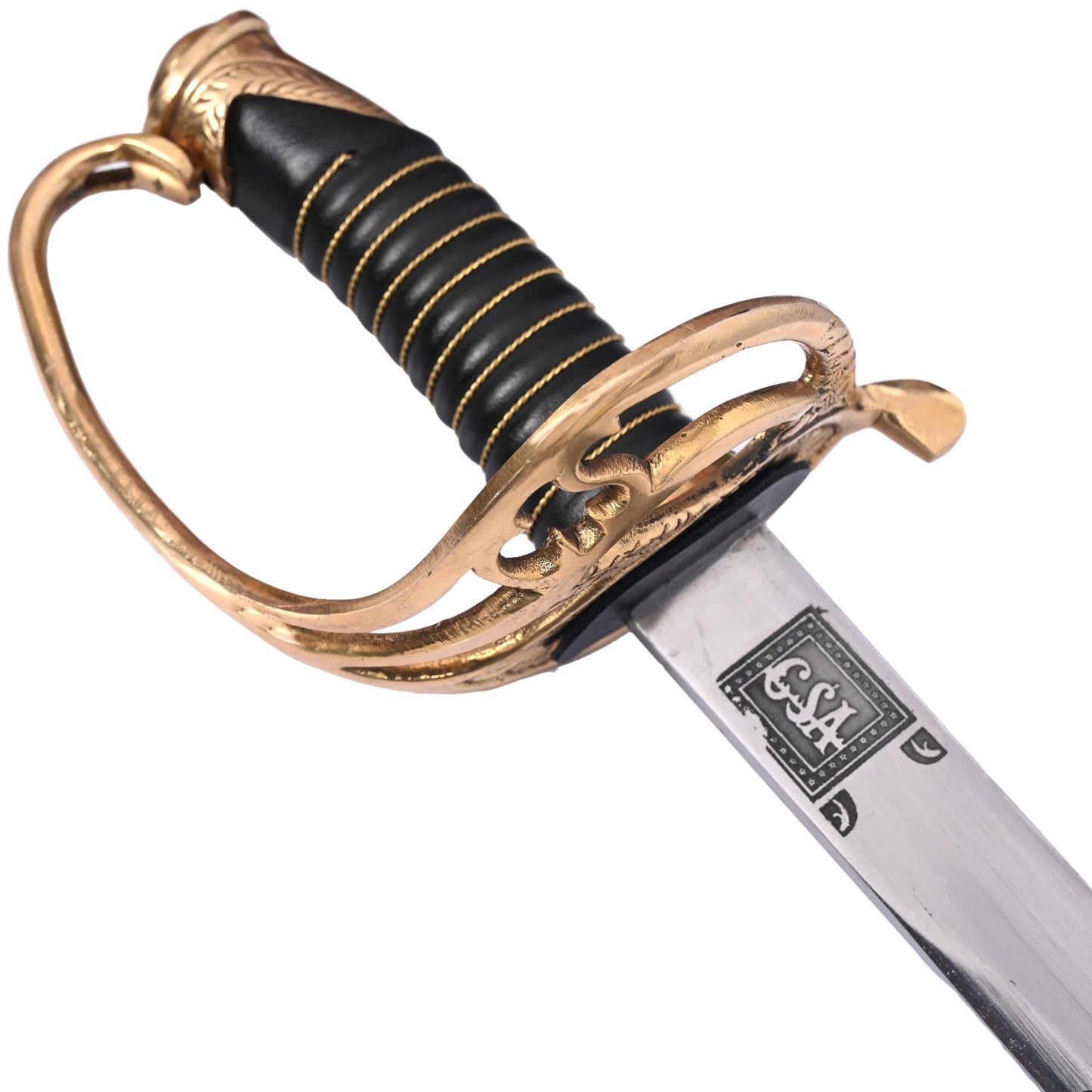1860 CSA Shelby Officer Civil War Replica Sword