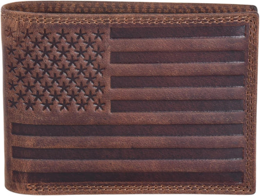 Hunter Wallet Bifold American Flag