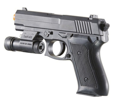 V1918A Spring Powered Airsoft Pistol with Laser & Light