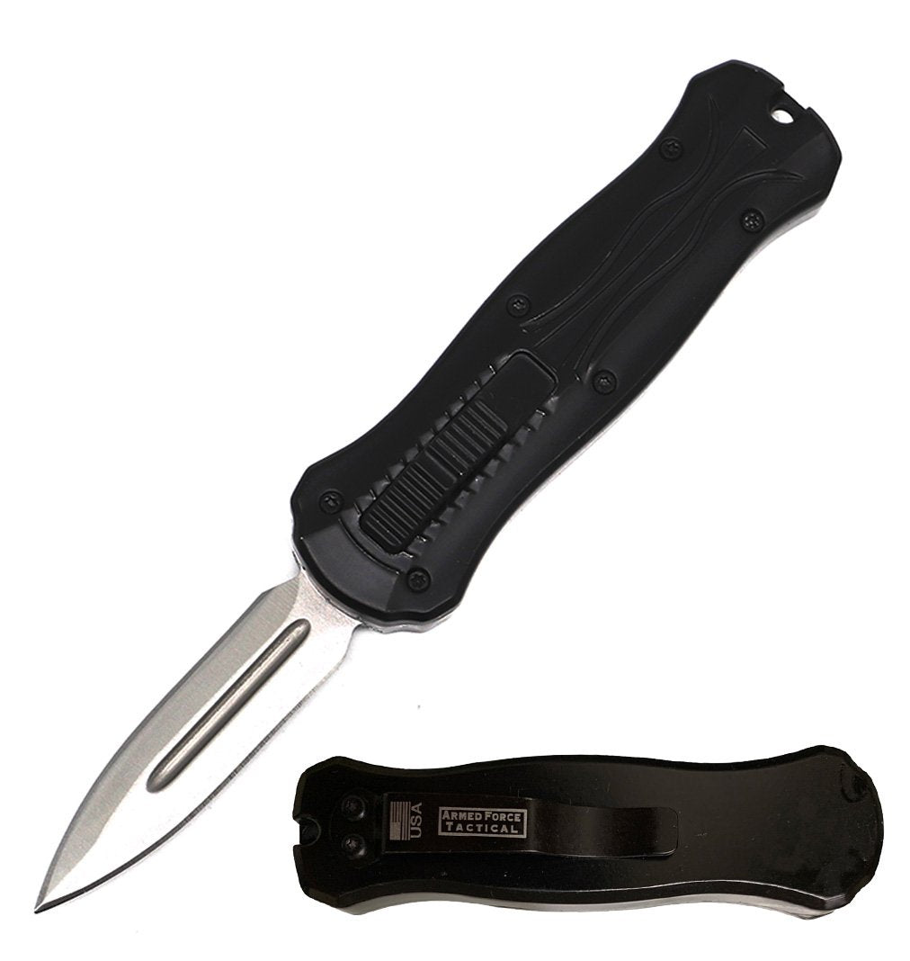 5.5" Automatic Dual Action Out The Front Micro OTF Knife