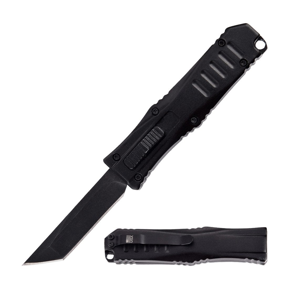 5.25" Automatic Out The Front Micro OTF Tanto Blade Knife