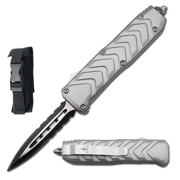 7" Dynamic Beam Dagger Point Blade Automatic OTF Knife