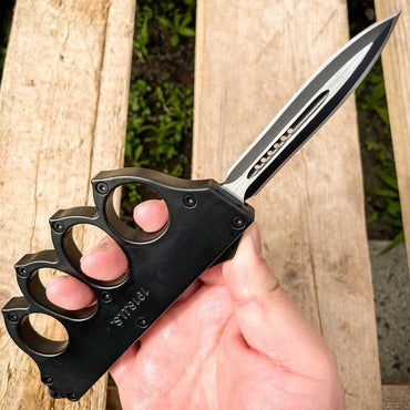 US 1918 Trench Knuckle OTF Tactical Knife