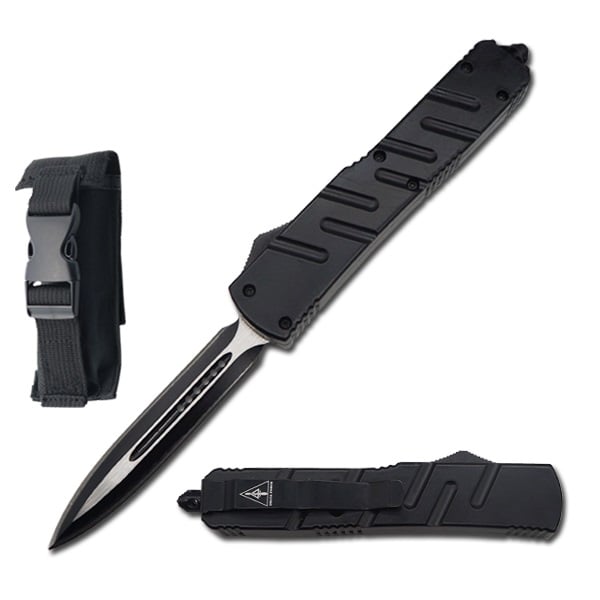 8.5" Black Infiltrator Automatic OTF Knife