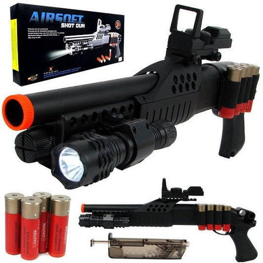 Spring M180A2 Pistol Grip Pump Action Airsoft Shotgun