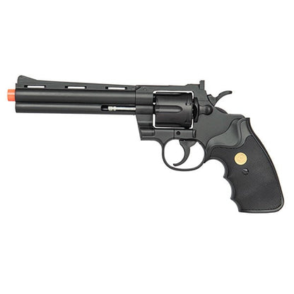 G36B Spring Powered Airsoft Revolver Old West BLACK