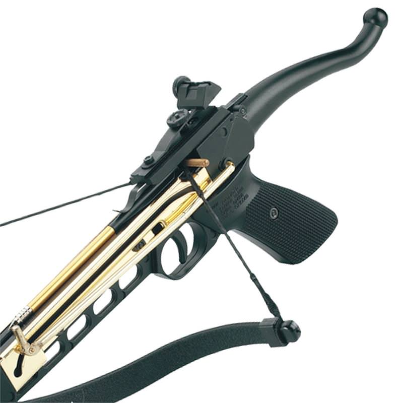 Self Cocking Aluminium Pistol System Crossbow 80 Lbs