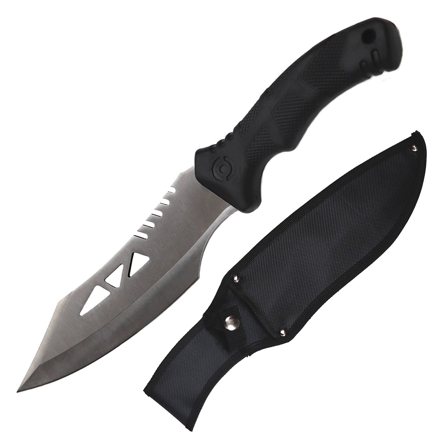 15" Overall Tactical Fixed Blade Hunting Bowie Machete Knife