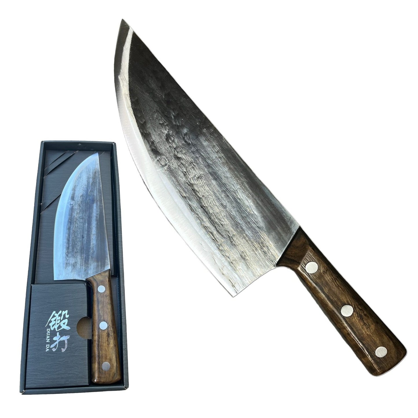 12.75 Inch Handmade Forged Kitchen Chef Knives Carbon Steel