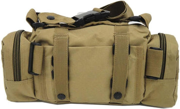 Tactical MOLLE Attachable Military Range Gear Bag DESERT TAN