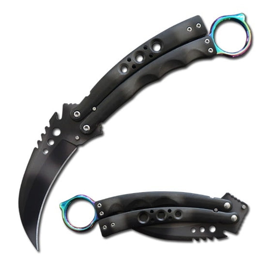 CSGO Karambit Balisong Butterfly Knife