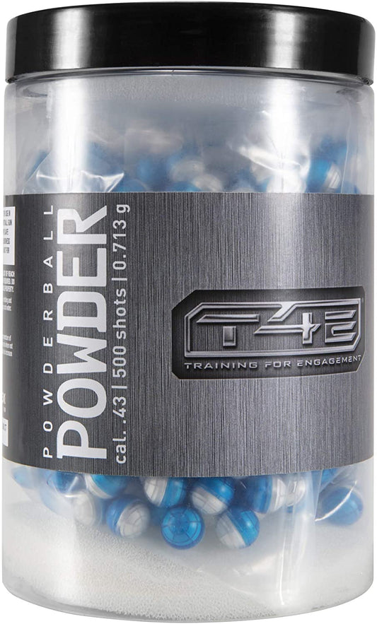T4E Premium .43 Caliber Powder Ball Ammo, 500 Count Jar