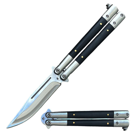 Clip Point Creature Comforts Butterfly Balisong Knife Flipper