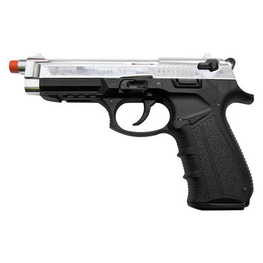 Zoraki Front Firing M918 Chrome Finish 9mm Blank Gun Pistol