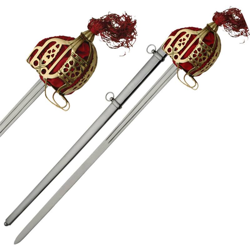 Scottish Basket Hilt Broad Sword