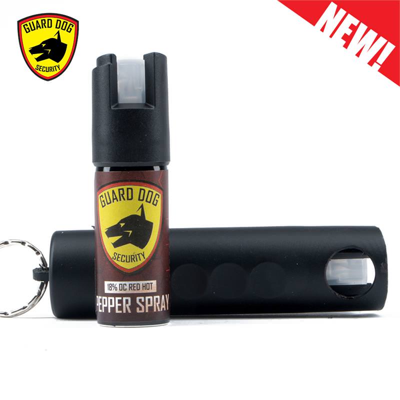 Harm & Hammer Spiked Pepper Spray Black Glass Breaker Combo Punch