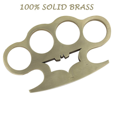 Dark Knight Pure Solid Brass Knuckle Paper Weight Accessory