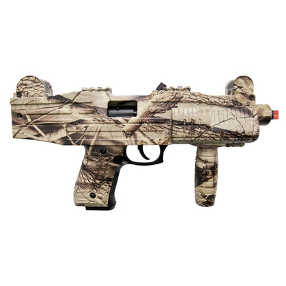 Camouflage ASI - UZI Fully Automatic Front Firing Blank Machine Gun