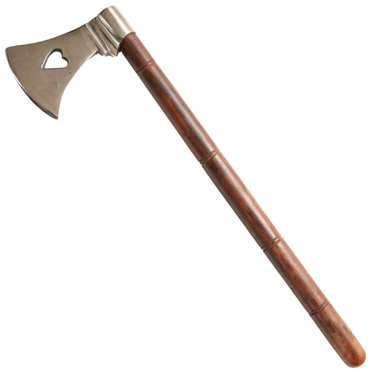 Bleeding Heart War Axe Hatchet Tomahawk 17 Inch Overall