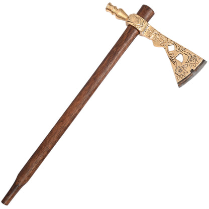 Decorative Collectible Brass Tomahawk Peace Axe Hatchet