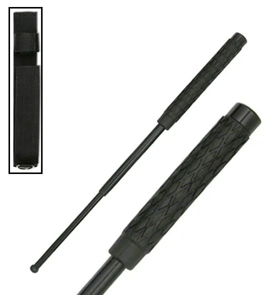 21 Inch Self Defense EXTENDABLE Walking Stick Baton Style Tactical Combat