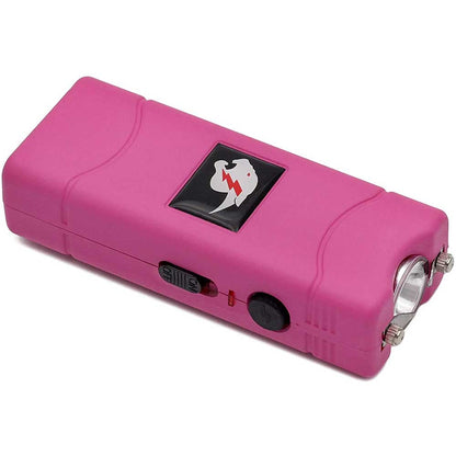 Mini Stun Gun and Pepper Spray Combo for Self Defense - Pink Bling