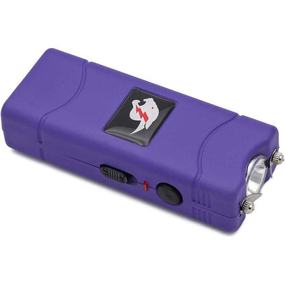 Mini Stun Gun and Pepper Spray Combo for Self Defense - Purple