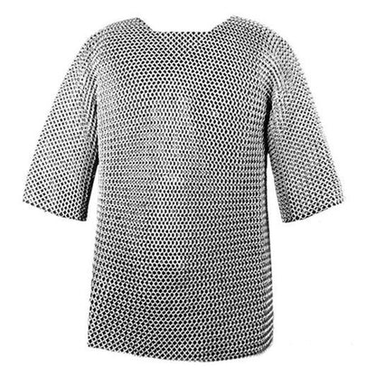 Butted Chainmail Replica Armor Long Shirt Haubergeon