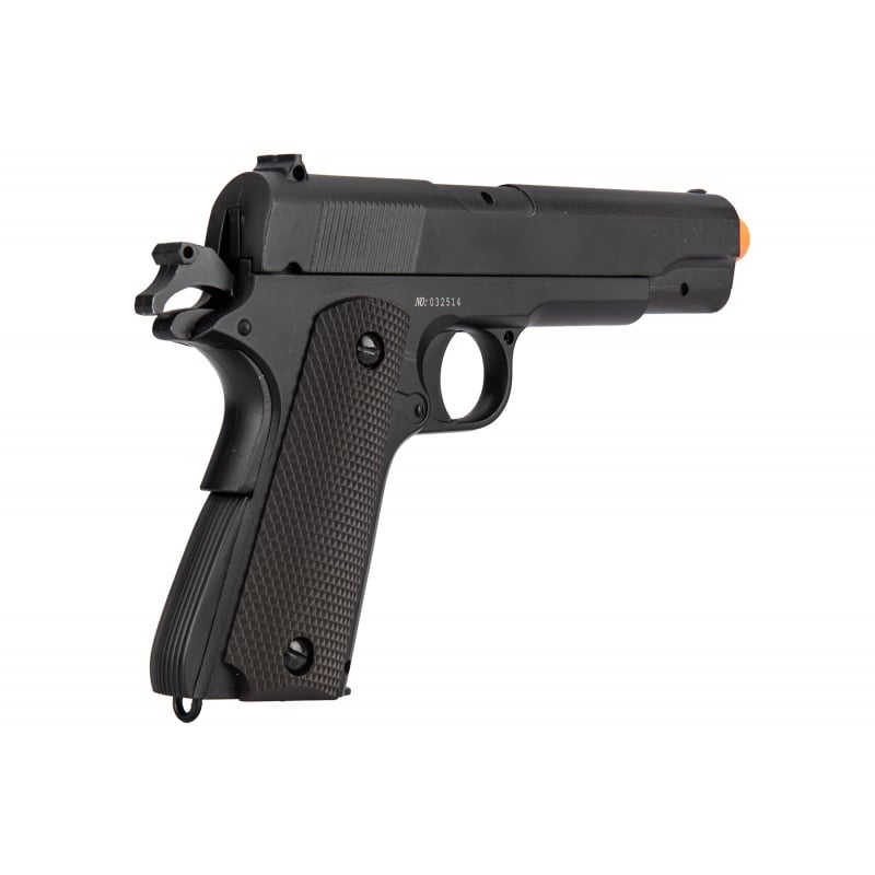 Double Bell M1911 WWII Metal Body Airsoft Spring Pistol