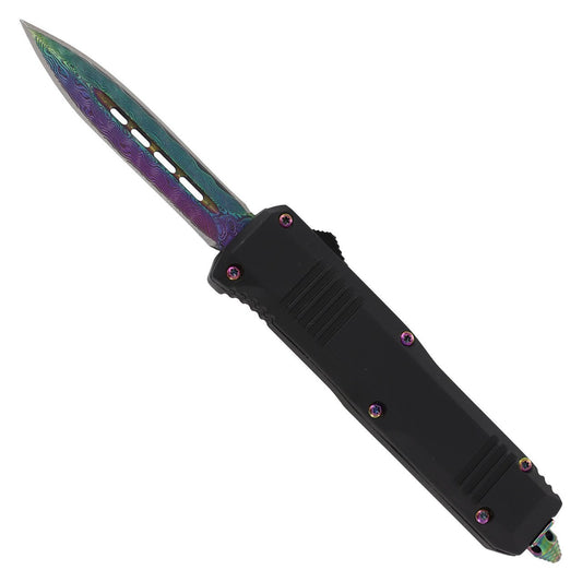 7" Wicked Whims Titanium Spear Point Compact Automatic OTF Knife