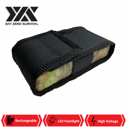 DZS 10 Million Volt Self Defense Fall Camo Stun Gun Rechargeable