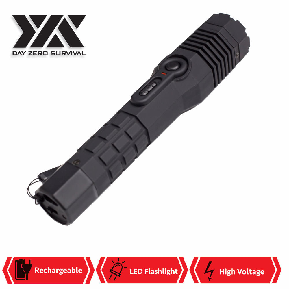 DZS Tactical Stun Gun with LED Flashlight